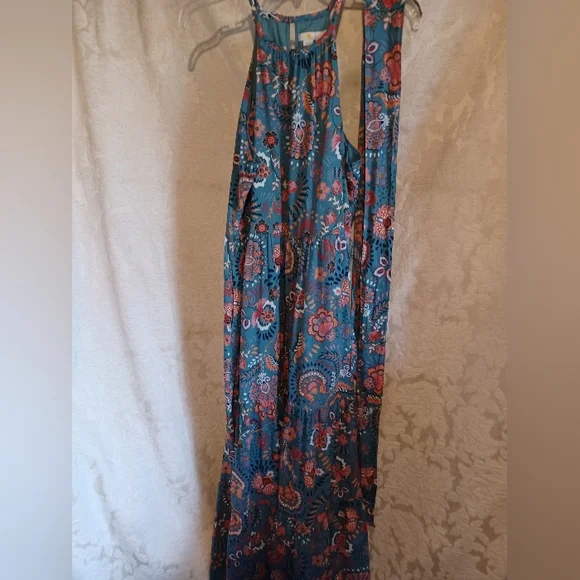 Boden 100% cotton halter maxi dress. - Picture 2 of 11